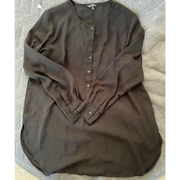 XL Black Tunic Length Top - Picture 1 of 2